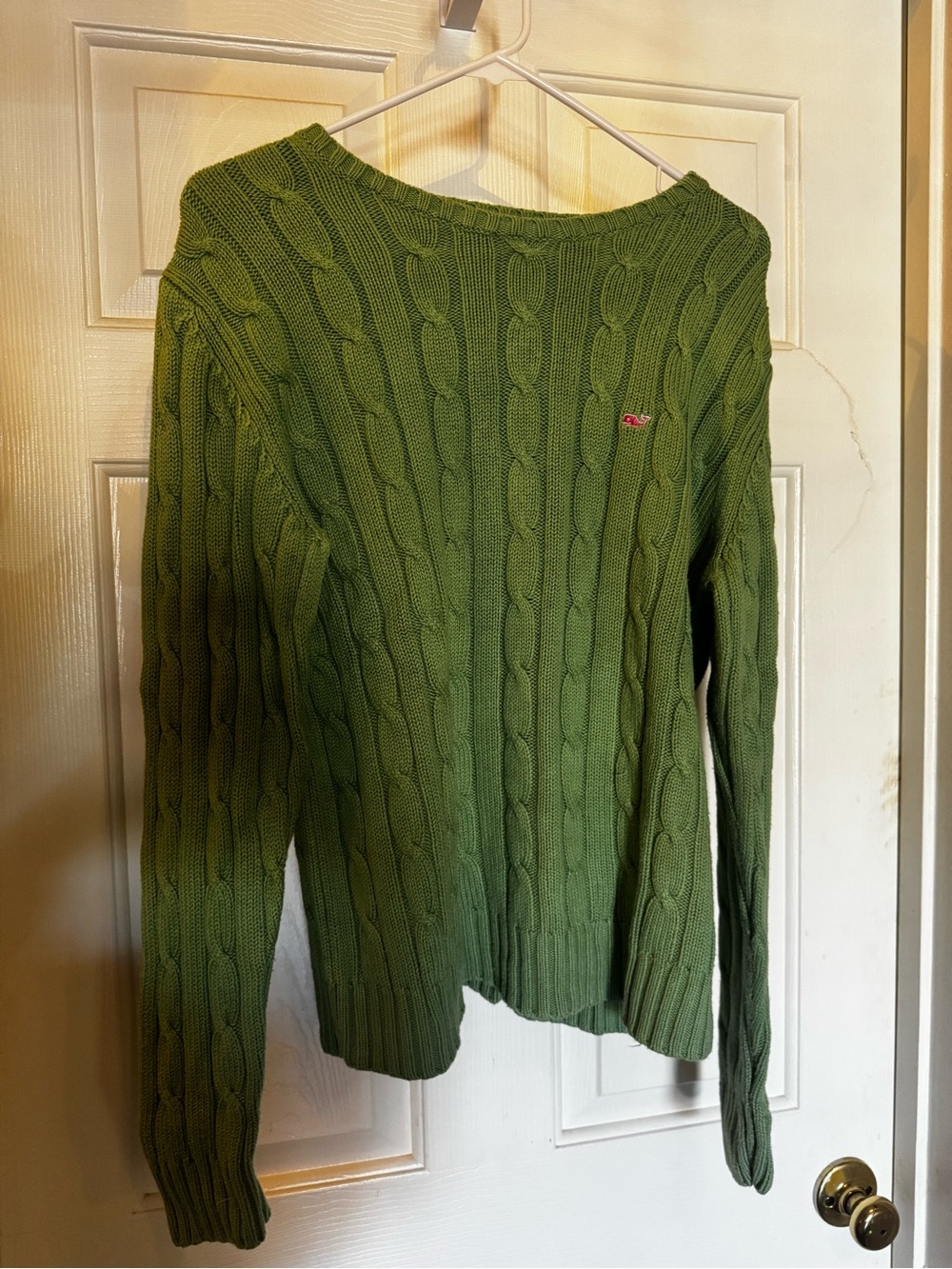 Vineyard Vines Cable-knit Sweater in Green